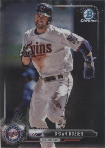 2017 Bowman Chrome - Brian Dozier #54