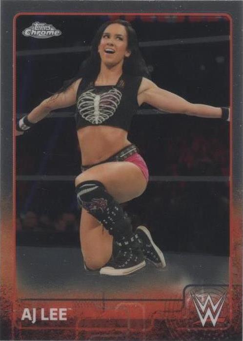 2015 Topps Chrome WWE - AJ Lee #2