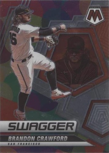 2022 Panini Mosaic - Brandon Crawford #SW-12