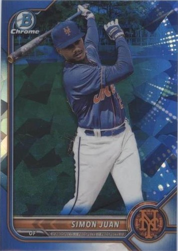 2022 Bowman Chrome Draft Sapphire Edition - Simon Juan #BDC-52