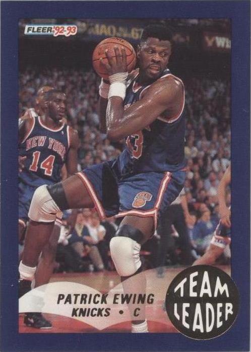 1992 - 93 Fleer - Patrick Ewing #18