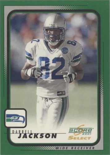 2001 Score Select Darrell Jackson #181