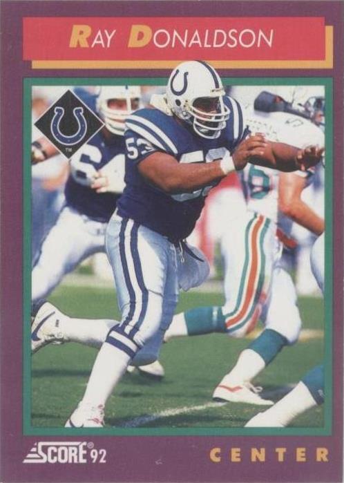 1992 Score Ray Donaldson #151