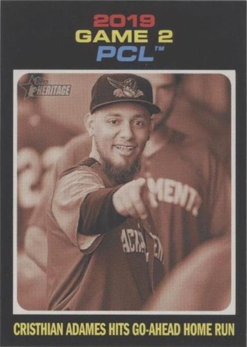 2020 Topps Heritage Minor League Edition - Cristhian Adames #195