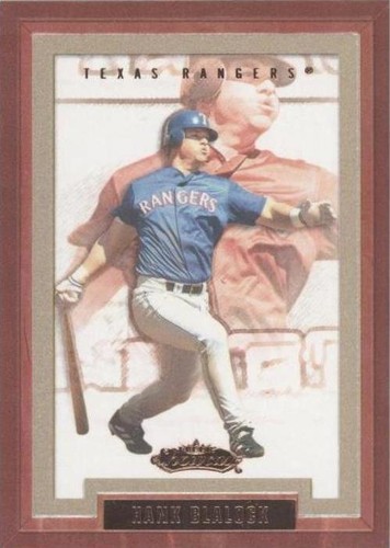 2002 Fleer Showcase - Hank Blalock #165