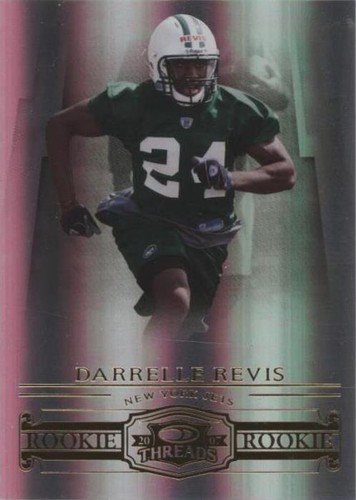 2007 Donruss Threads Darrelle Revis #219