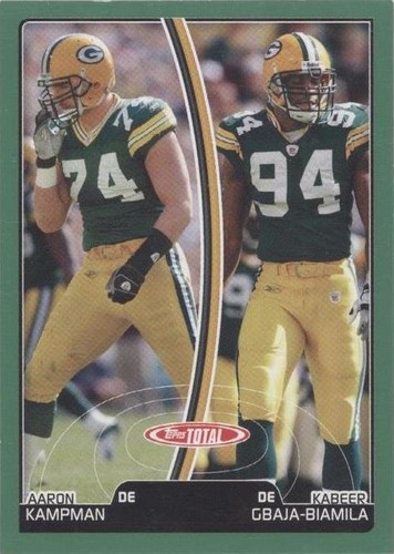 2007 Topps Total Aaron Kampman Kabeer Gbaja-Biamila #32