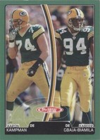 2007 Topps Total Aaron Kampman Kabeer Gbaja-Biamila #32