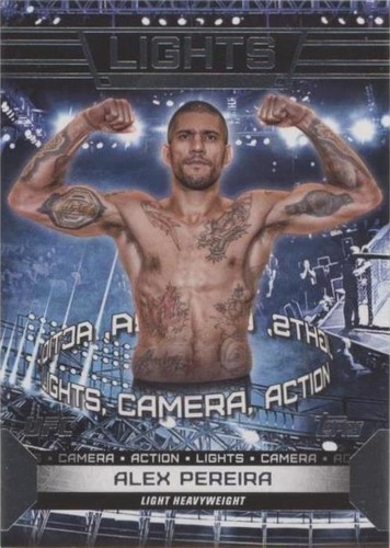 2024 Topps UFC Knockout - Alex Pereira #LTS-11