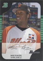 2005 Bowman Draft Picks & Prospects - Merkin Valdez #BDP132
