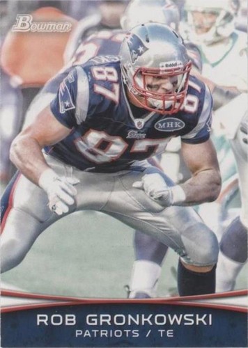 2012 Bowman Rob Gronkowski #69