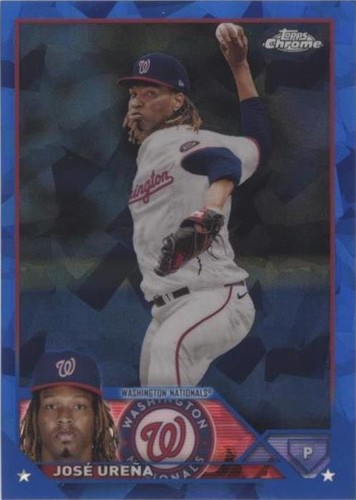 2023 Topps Chrome Update Series Sapphire Edition - Jose Urena #USCS68