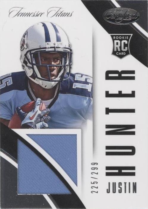 Justin Hunter #15 com certificação Panini 2013