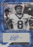 2022 Leaf Pro Set Metal Xavier Hutchinson #BW-XH1