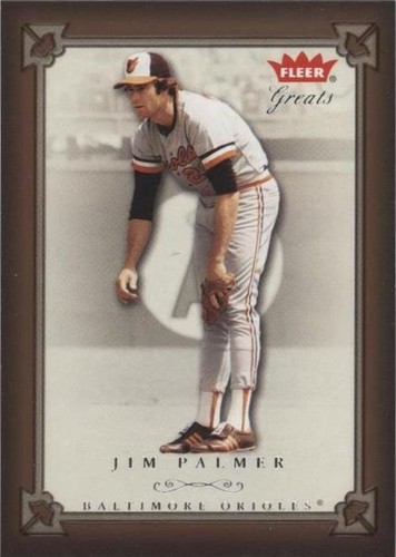 2004 Fleer Greats of the Game - Jim Palmer #37