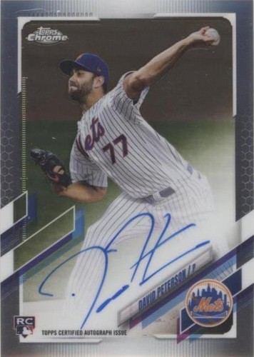 2021 Topps Chrome - David Peterson #RA-DP