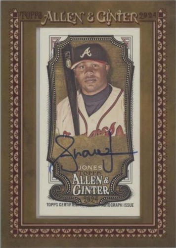2024 Topps Allen & Ginter - Andruw Jones #MA-AJ