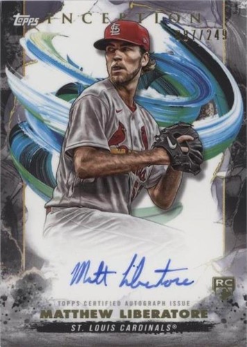 2023 Topps Inception - Matthew Liberatore #BRES-MLI