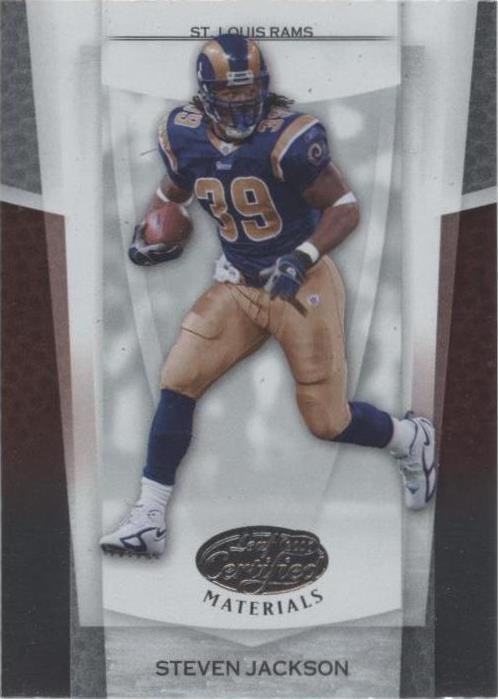 2007 Leaf Certified Materials Steven Jackson #61