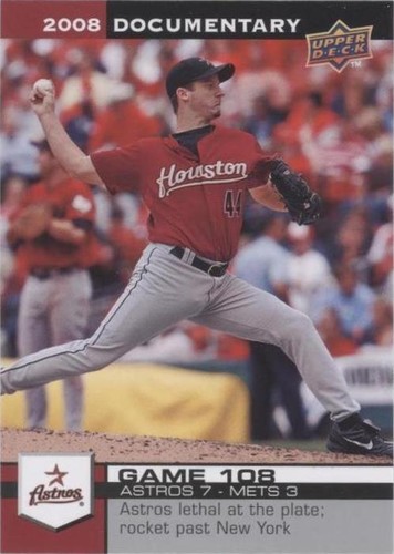2008 Upper Deck Documentary - Roy Oswalt #3218