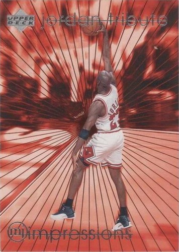 ＠NBA ジョーダン コメモラティブカード (UPPER DECK 1997) 1997 Upper Deck Michael Jordan Japanese Uncut Commemorative