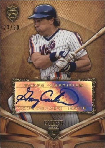 2013 Topps Supreme - Gary Carter #SA-GC