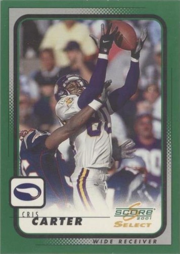 2001 Score Select Cris Carter #112