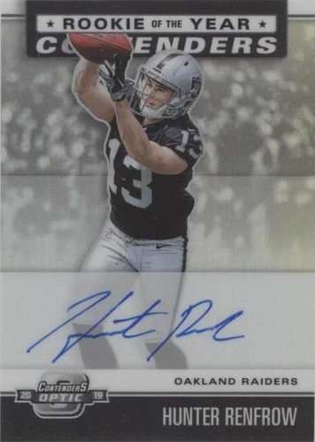 2019 Panini Contenders Optic Hunter Renfrow #ROY-HR