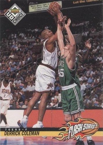 1998-99 Upper Deck UD Choice - Derrick Coleman #175