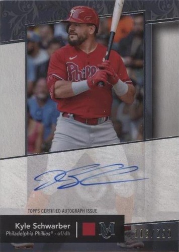 2024 Topps Museum Collection - Kyle Schwarber #AA-KS