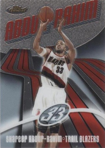 2003-04 Topps Finest - Shareef Abdur-Rahim #35