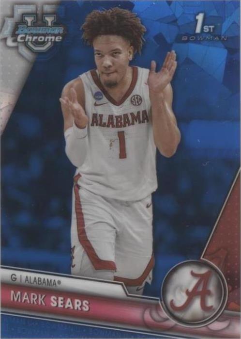 2023-24 Bowman University Chrome Sapphire Edition - Mark Sears #72