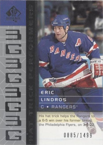 2002-03 SP Authentic - Eric Lindros #100