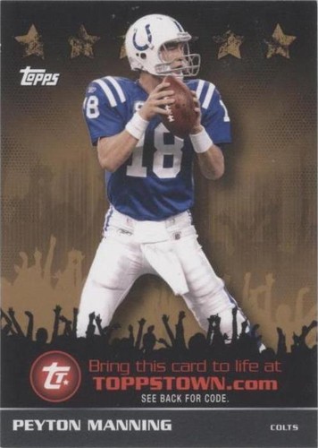 2009 Topps Peyton Manning #TTT4