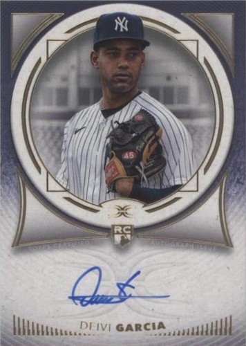 2021 Topps Definitive Collection - Deivi Garcia #DRA-DG1