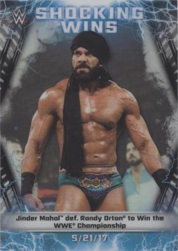 2020 Topps Chrome WWE - Jinder Mahal #SW-25