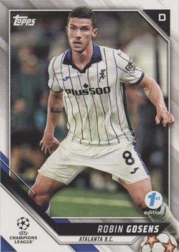 2021-22 Topps UCL Collection 1st Edition Robin Gosens #4