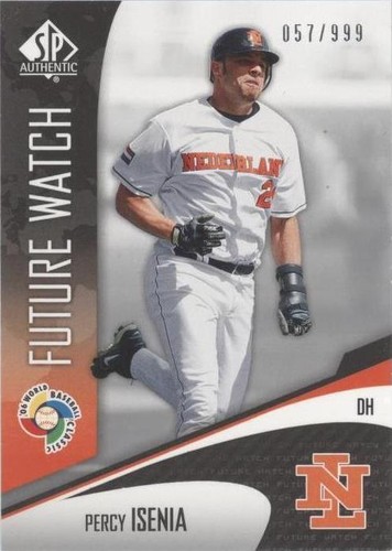 2006 SP Authentic - Percy Isenia #WBC-76