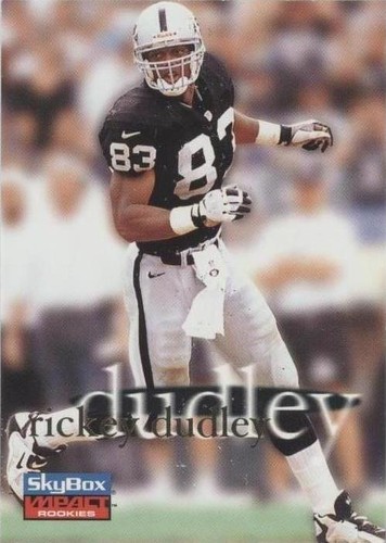 1996 Skybox Impact Rookies Rickey Dudley #48