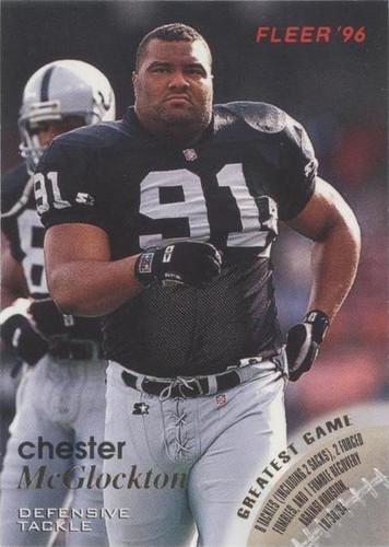 1996 Fleer Chester McGlockton #103