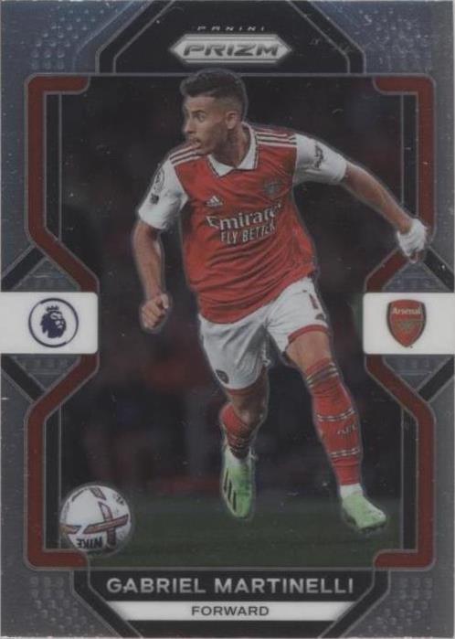 2022-23 Panini Prizm Premier League Gabriel Martinelli #161