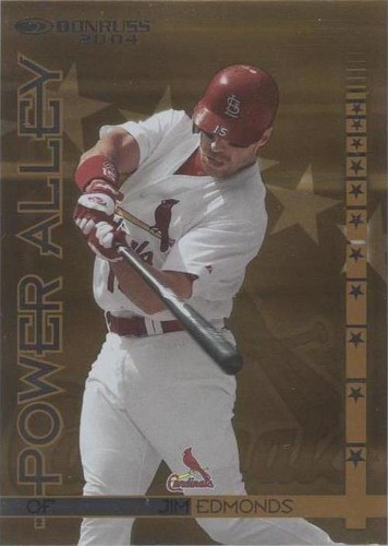 2004 Donruss - Jim Edmonds #PA5