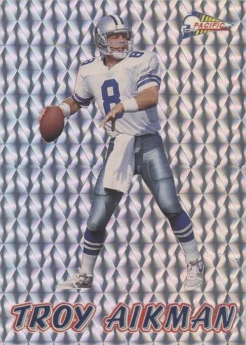 1993 Pacific Prism Troy Aikman #18