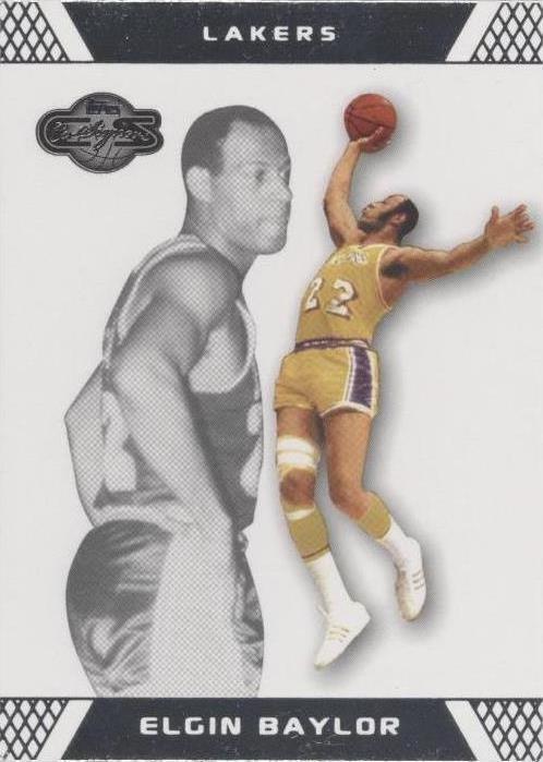2007-08 Topps Cofirmantes - Elgin Baylor #49