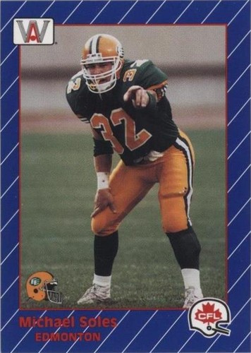 1991 All World CFL Michael Soles #44