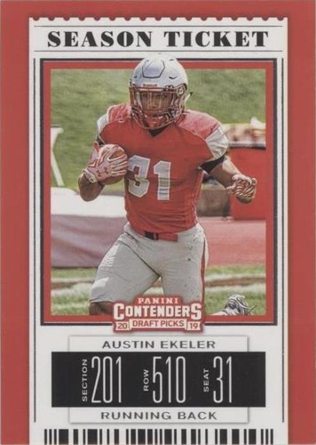 2019 Panini Contenders Draft Picks Austin Ekeler #11