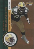 2001 Pacific Invincible Bubba Franks #88