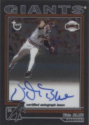 2004 Topps Retired Signature Edition - Vida Blue #TA-VB