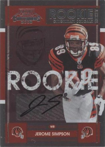 2008 Playoff Contenders Jerome Simpson #150