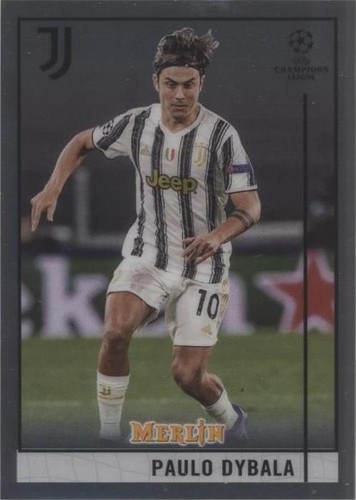 2020-21 Topps Merlin Collection Chrome UCL Paulo Dybala #54